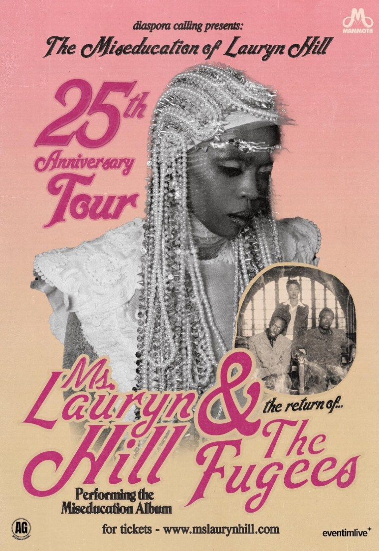 Lauryn Hill adds dates to <i>The Miseducation of Lauryn Hill</i> 25th anniversary tour