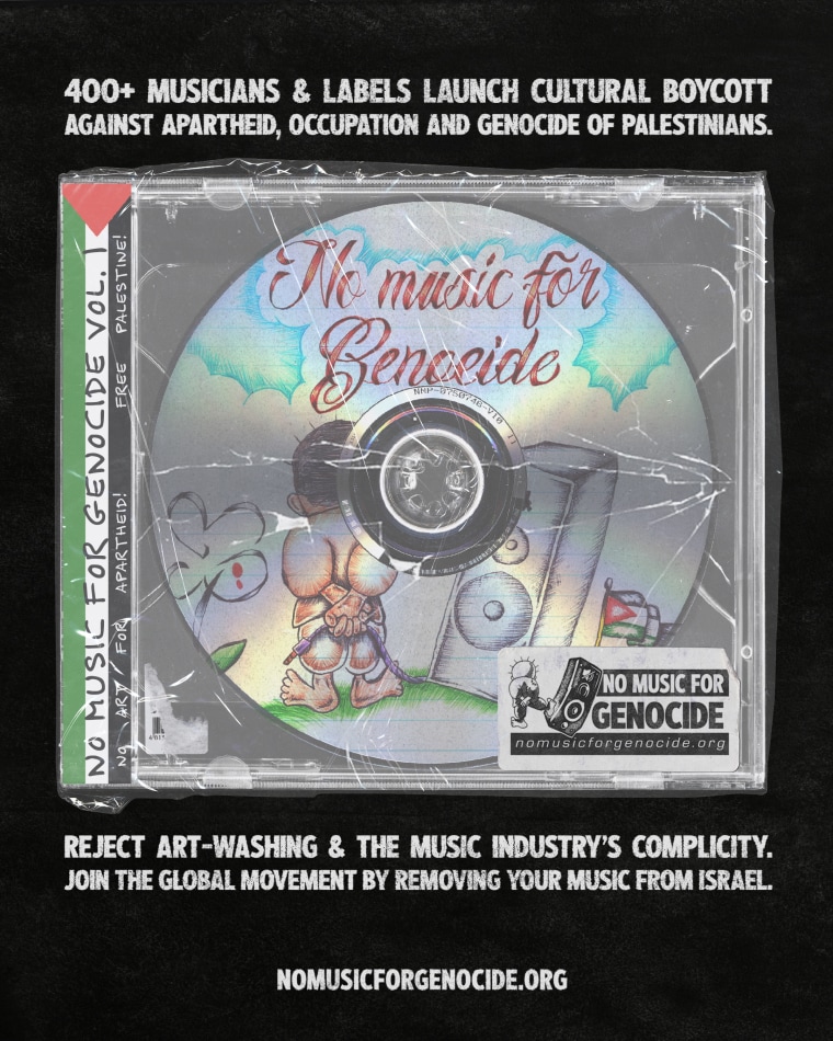 “No Music For Genocide” geo-blocks Israel for over 400 artists and labels