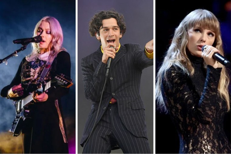 Phoebe Bridgers brings out Matty Healy for Taylor Swift’s “Eras” Tour