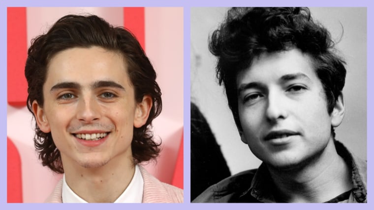 Timothée Chalamet is playing Bob Dylan in a new film
