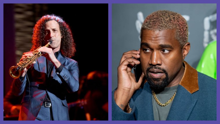 Kenny G says he’s been in the studio with Kanye West