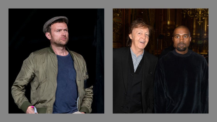 Damon Albarn says he warned Paul McCartney against working with Kanye West