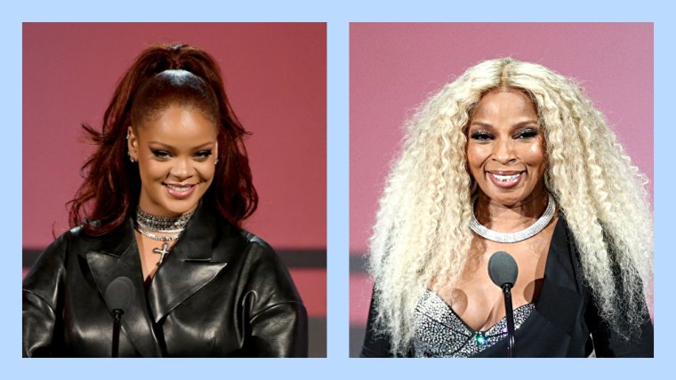 Watch Rihanna give a speech honoring Mary J. Blige at the BET Awards