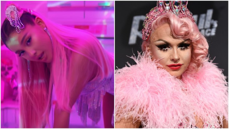 Ariana Grande accused of copying “7 rings” look from <i>Drag Race</i> star