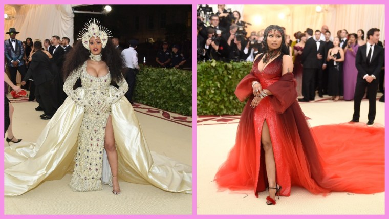 Nicki minaj met gala dress clearance 2018