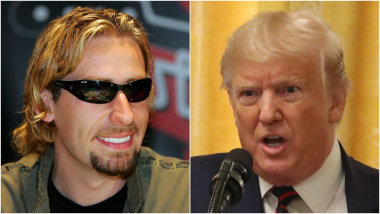 Donald Trump’s Nickelback meme removed from Twitter after copyright complaint