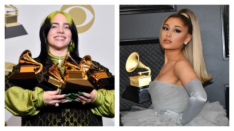 Billie Eilish thinks Ariana Grande deserved the Album of the Year Grammy