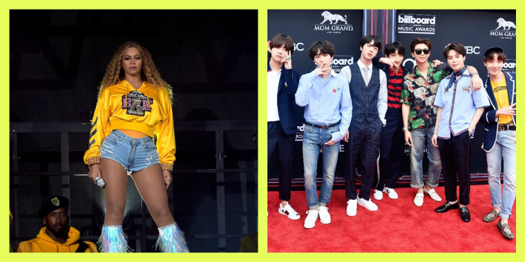 Beyoncé and BTS stans have linked up to dominate all streaming