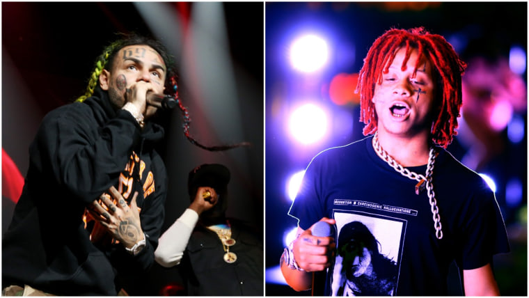 Report: During federal testimony, 6ix9ine claims Trippie Redd was a gang member