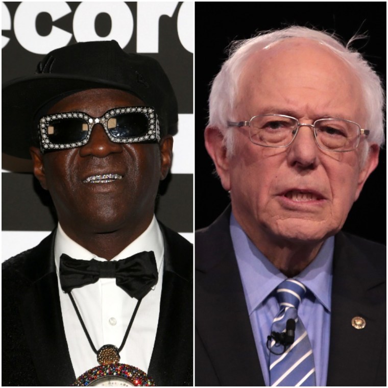 Flavor Flav sends Bernie Sanders a cease & desist over Public Enemy rally