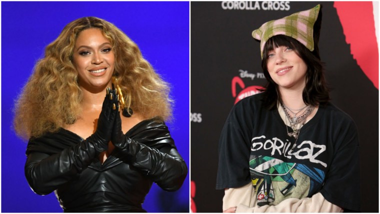 Beyoncé and Billie Eilish confirmed for 2022 Oscars performances