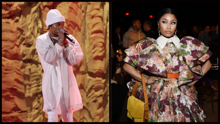 Nicki Minaj and Lil Baby finish each other’s sentences on “Bussin”