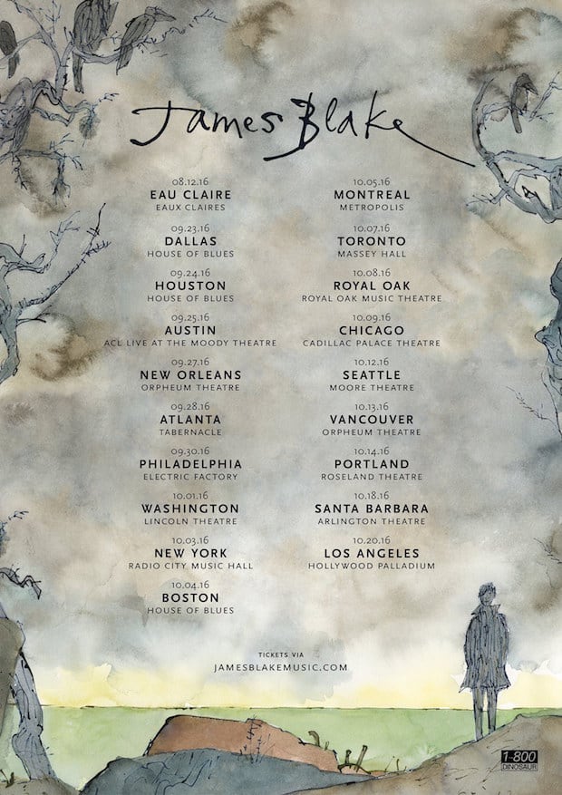 James Blake Announces North American Tour Dates