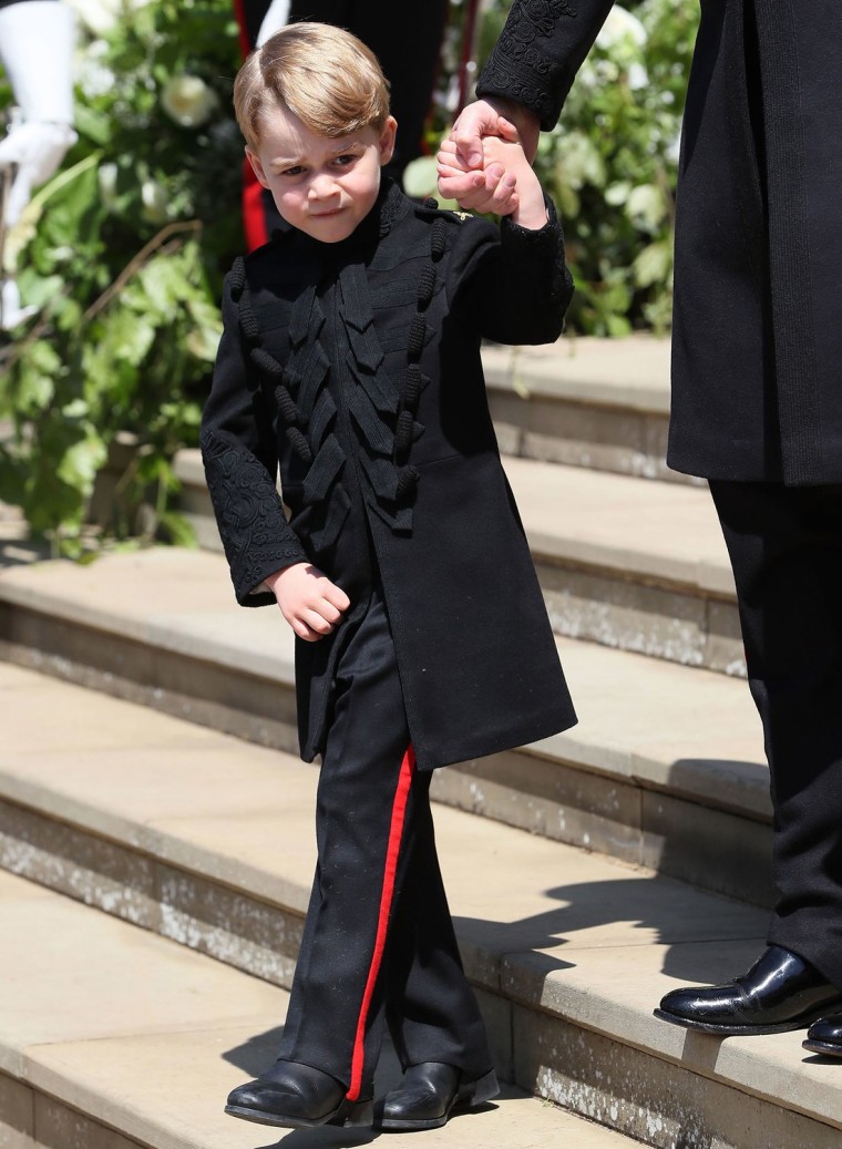 All hail Prince George, the adorable fashion icon of the Royal wedding