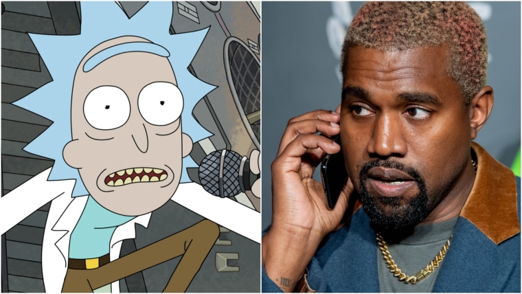 This episode of Rick and Morty is brought to you by Kanye West 