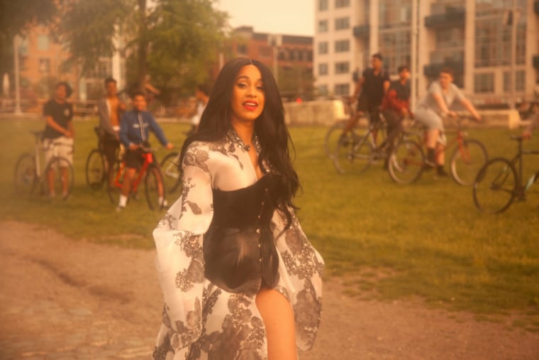 Cardi B has two top 10 singles on the Billboard chart right now
