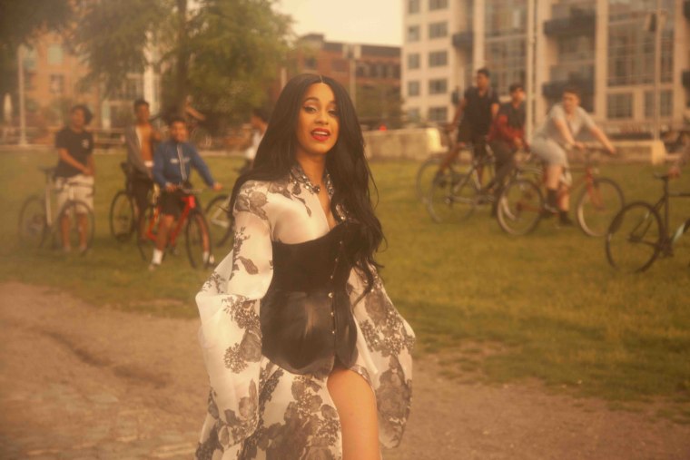 Cardi B addresses flow-biting criticism as “Bodak Yellow” goes number one for the second week in a row