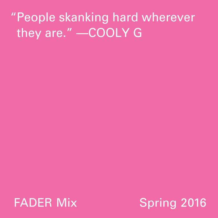 FADER Mix: Cooly G