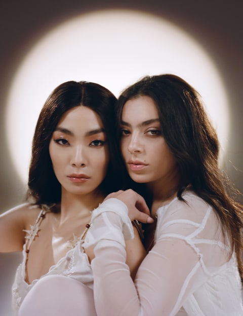 Charli XCX and Rina Sawayama pine for a flaky lover on “Beg For