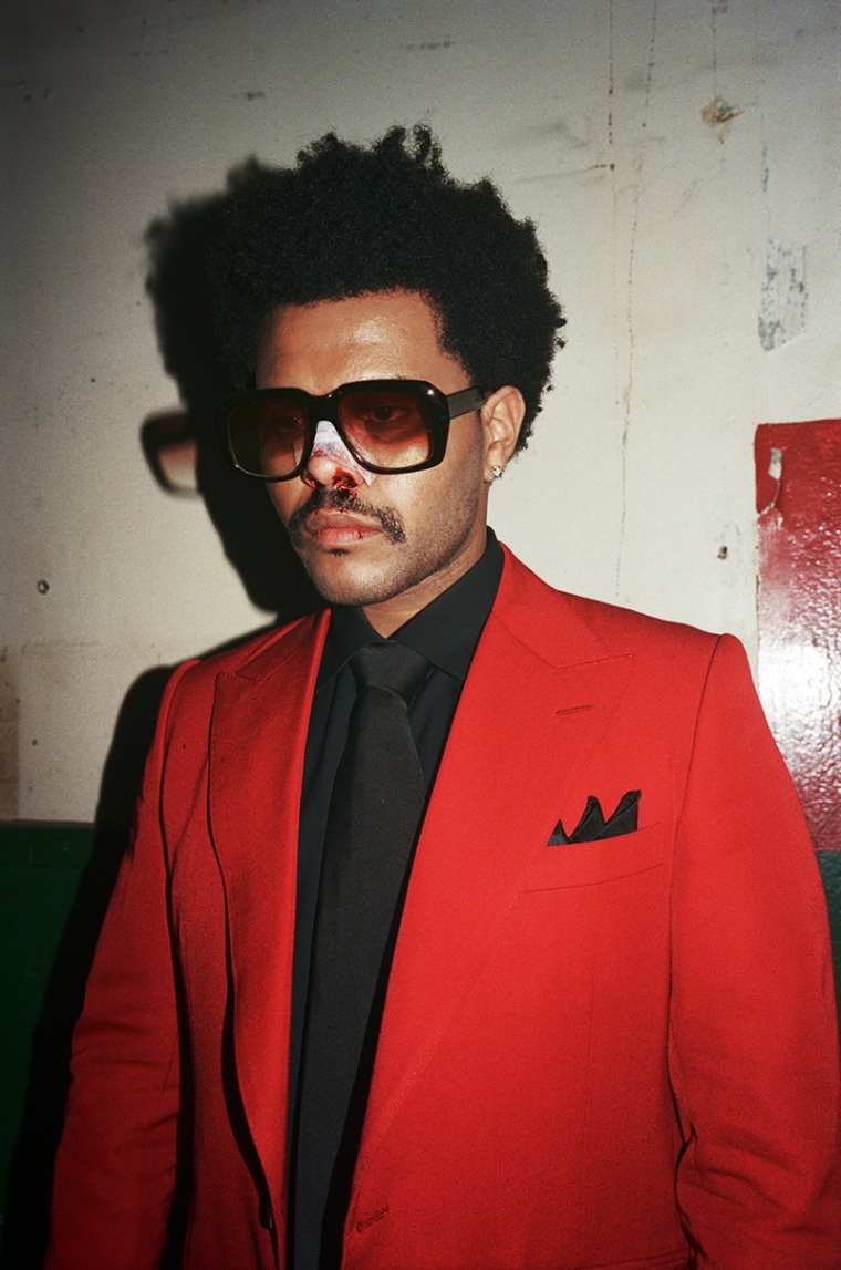 The Weeknd's Tailor Made Over 18 Red Suits for 'After Hours