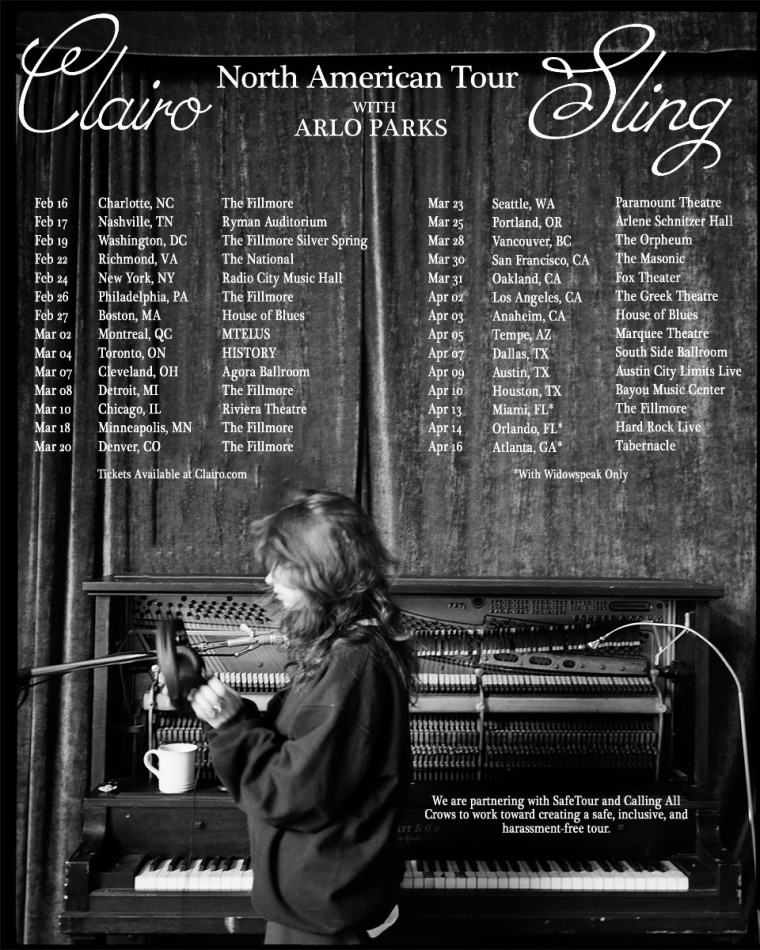 Clairo announces 2022 tour dates