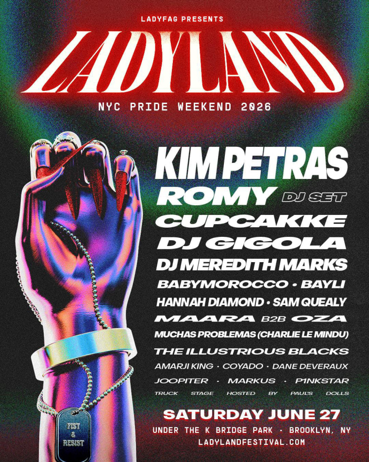 Kim Petras, Meredith Marks, and more will play LadyLand 2026