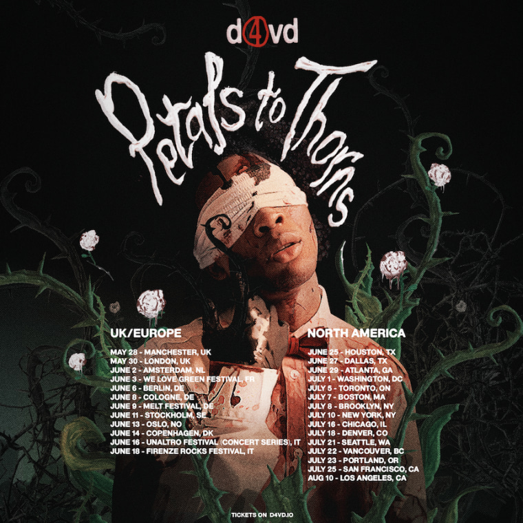 d4vd announces EP, adds 2023 tour dates