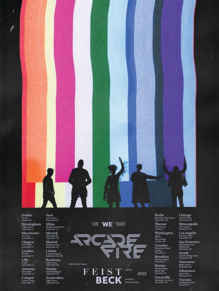 Arcade Fire announce fall 2022 tour