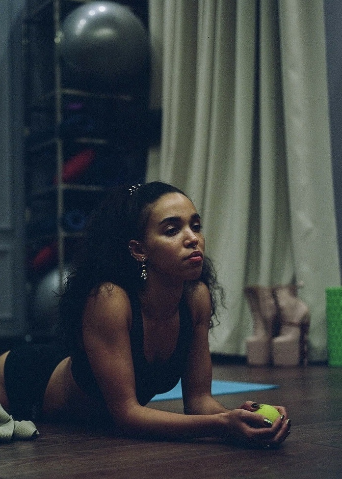 Go BTS on FKA Twigs’s “Cellophane” video. 