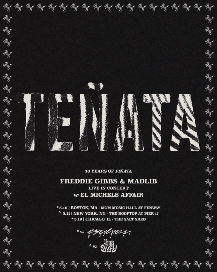 Freddie Gibbs and Madlib announce <i>Piñata</i> 10th anniversary shows