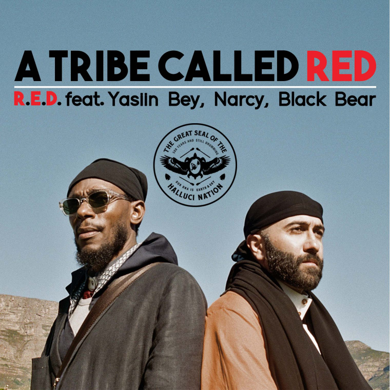 A Tribe Called Red Shares “R.E.D.” With Yasiin Bey, Narcy, And Black Bear