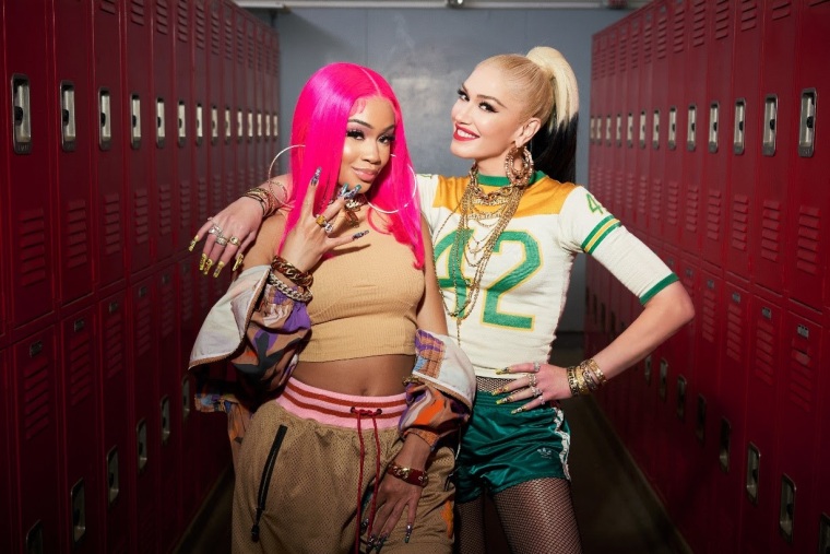 Saweetie joins Gwen Stefani on new version of “Slow Clap” 