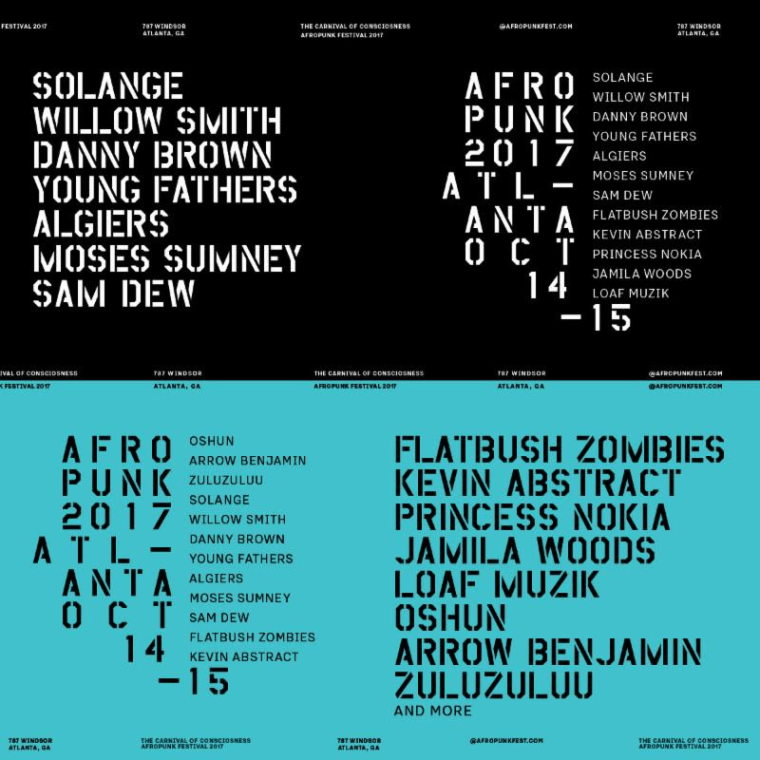 Solange, Willow Smith, Danny Brown And More To Play Afropunk Atlanta 2017