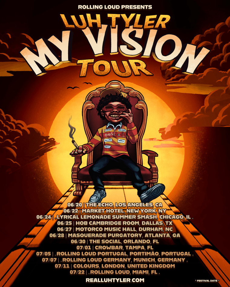 Luh Tyler announces “My Vision” tour
