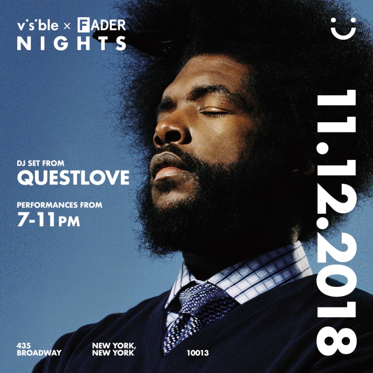 Questlove to Perform at InVisible Pop Up
