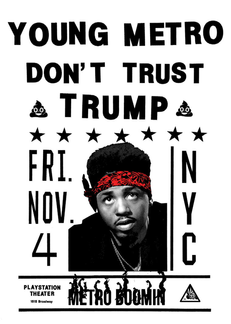 Metro Boomin Throwing Young Metro Don’t Trust Trump Concert In NYC