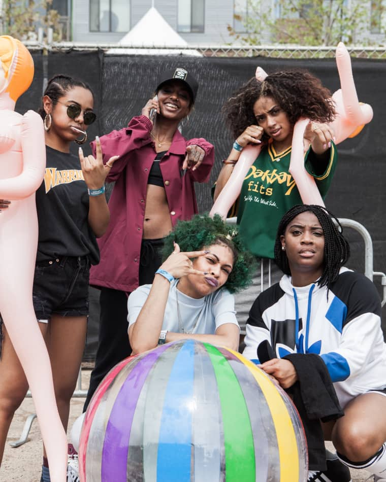 The 9 Most Stylish Squads At The FADER Fort