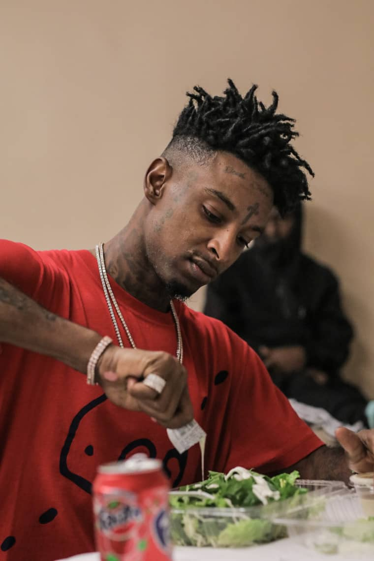 21 Savage в адидасе