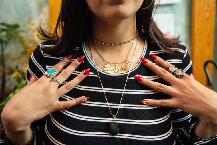 A Guide to Nameplate Necklaces & Letter Jewelry