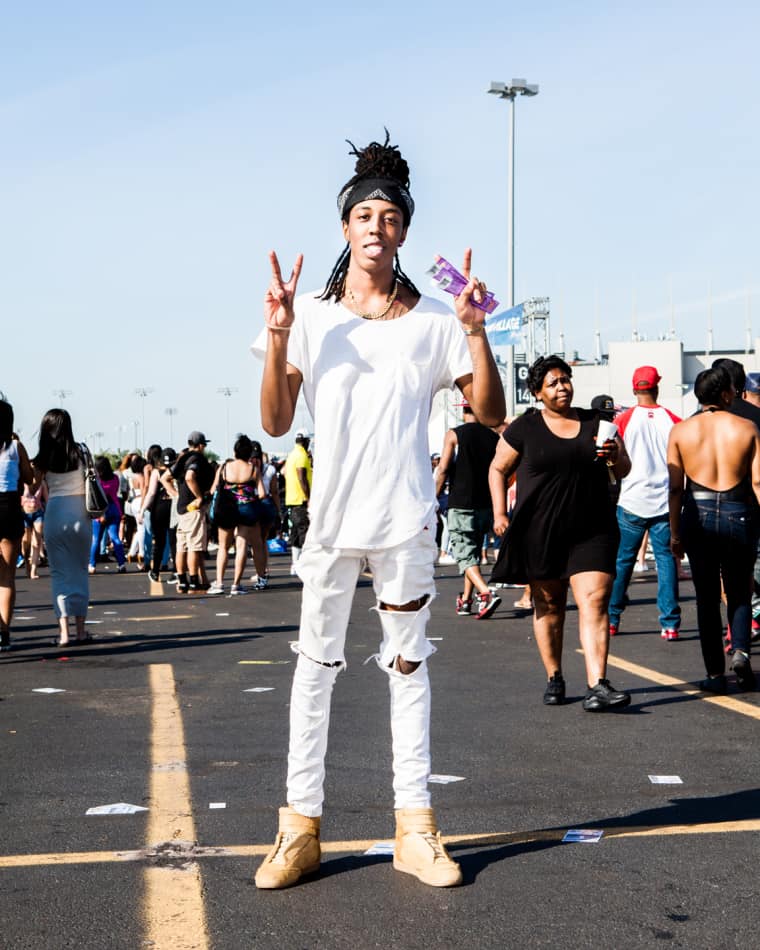 22 People In The Summer Jam Parking Lot Whose Sneaker Game Was On 100