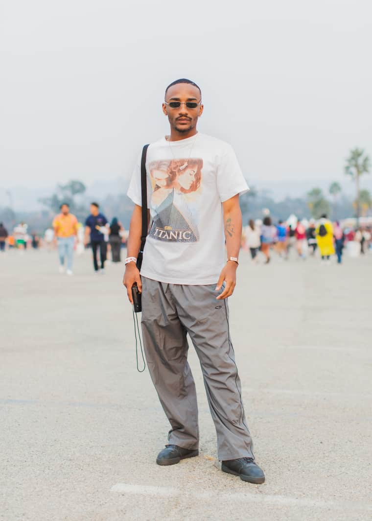 Camp Flog Gnaw attendees blended glamor and comfort perfectly