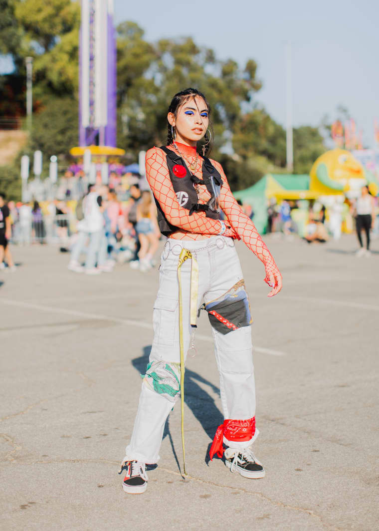 Camp Flog Gnaw attendees blended glamor and comfort perfectly