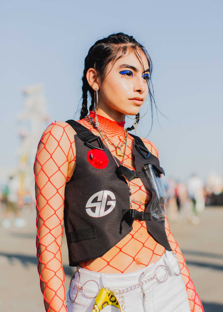 Camp Flog Gnaw attendees blended glamor and comfort perfectly