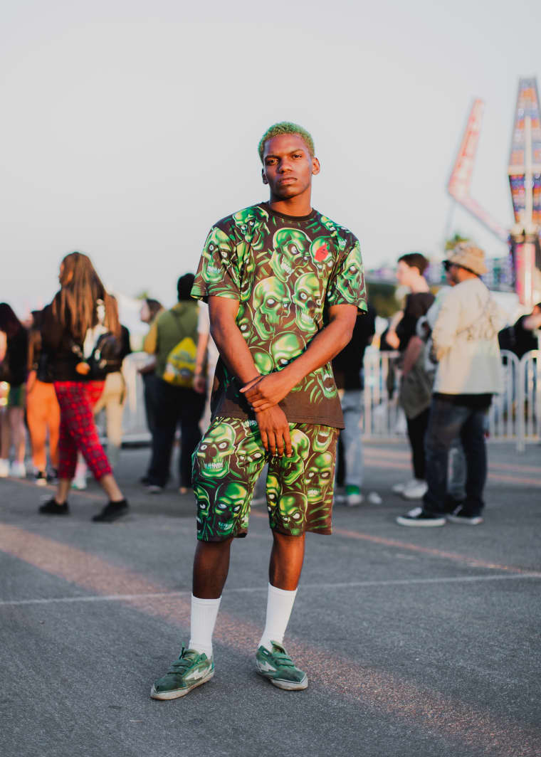 Camp Flog Gnaw attendees blended glamor and comfort perfectly