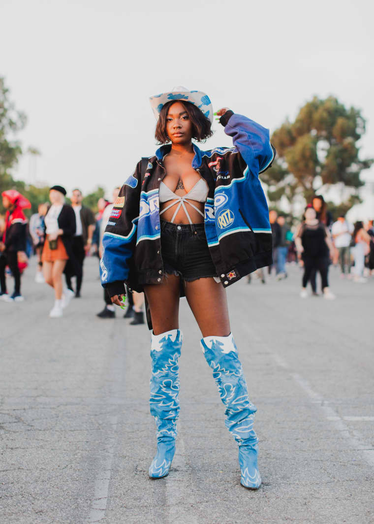 Camp Flog Gnaw attendees blended glamor and comfort perfectly