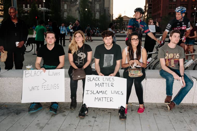 This Is What It Was Like Outside The Republican National Convention