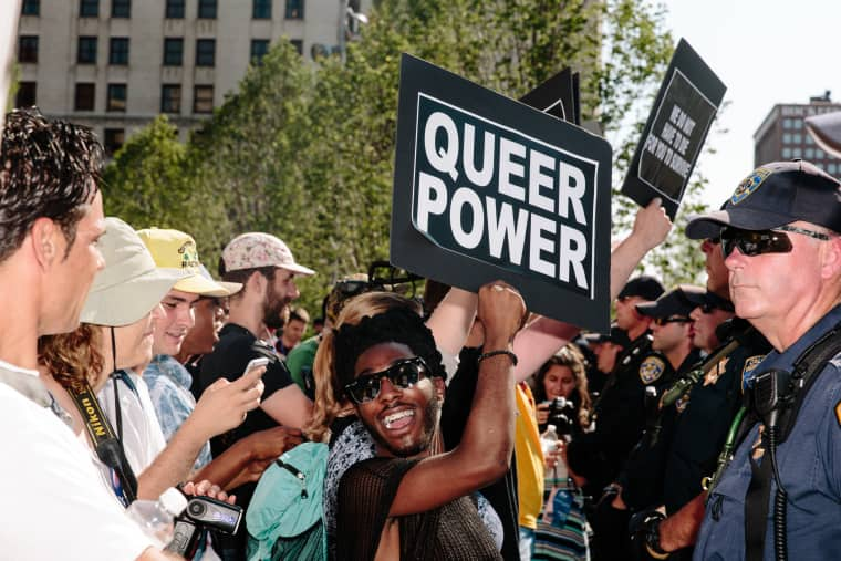 This Is What It Was Like Outside The Republican National Convention