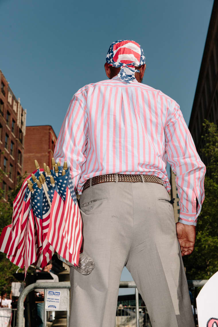 This Is What It Was Like Outside The Republican National Convention