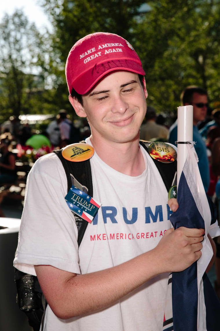 This Is What It Was Like Outside The Republican National Convention