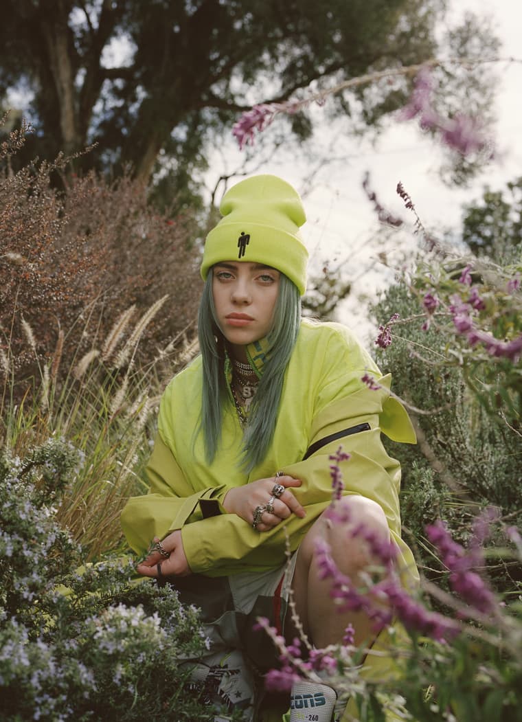 Fashion, Shopping & Style  Billie Eilish's Slime Green Louis